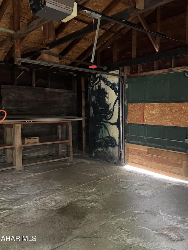 607 N N 8th Ave, Altoona, PA 16601 - garage featuring a garage door opener