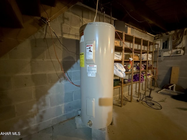 utilities with electric water heater