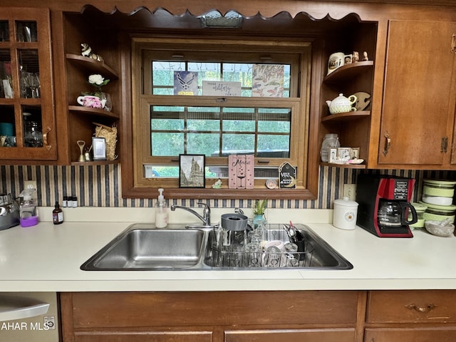 kitchen with sink