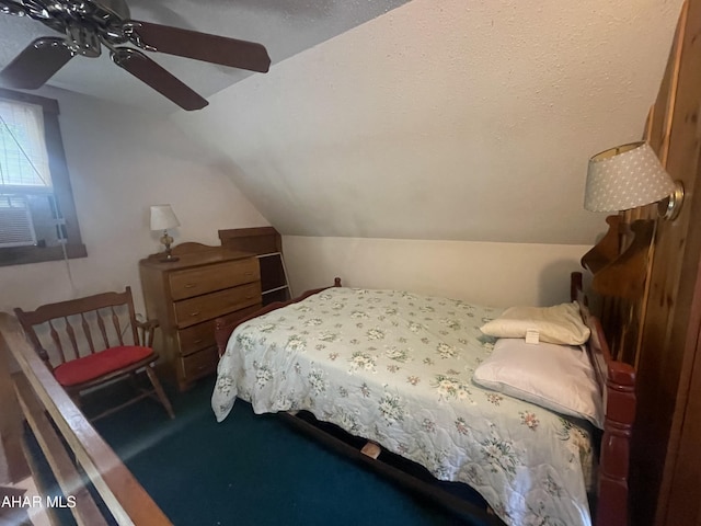 849-853 Fairview Rd, Howard, PA 16841 - bedroom featuring vaulted ceiling and ceiling fan