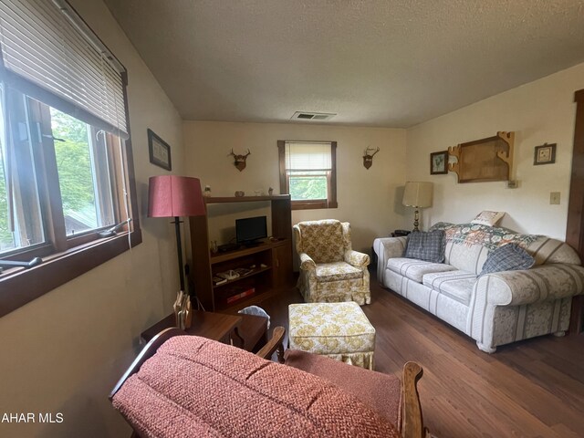849-853 Fairview Rd, Howard, PA 16841 - living room with wood finished floors and a textured ceiling