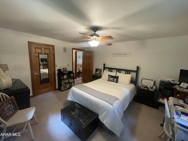 849-853 Fairview Rd, Howard, PA 16841 - bedroom with light colored carpet and ceiling fan