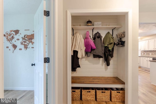 215 Oakwood Dr, Philipsburg, PA 16866 - mudroom featuring light wood finished floors