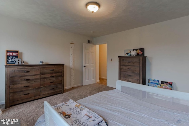 215 Oakwood Dr, Philipsburg, PA 16866 - bedroom featuring carpet floors, baseboards, and visible vents