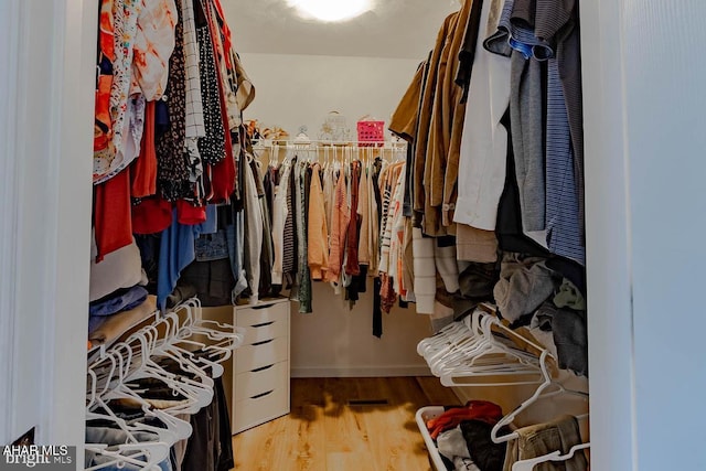 215 Oakwood Dr, Philipsburg, PA 16866 - spacious closet with wood finished floors