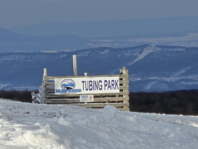 185 E Valley Point Ln, Claysburg, PA 16625 - community sign featuring a mountain view