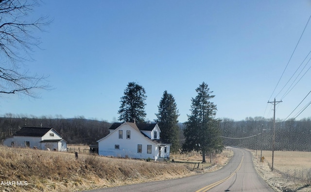 view of road