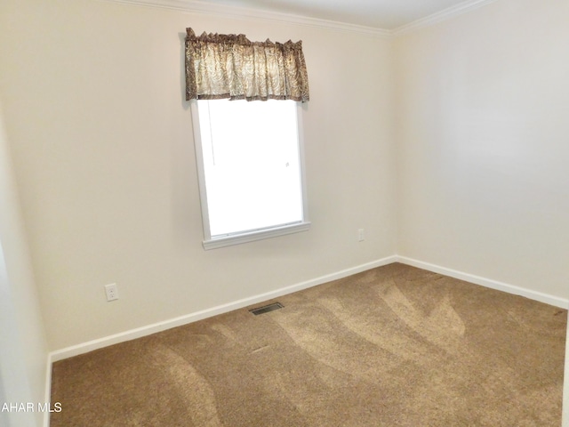 115 Spruce St, Smithmill, PA 16680 - carpeted spare room with ornamental molding and baseboards