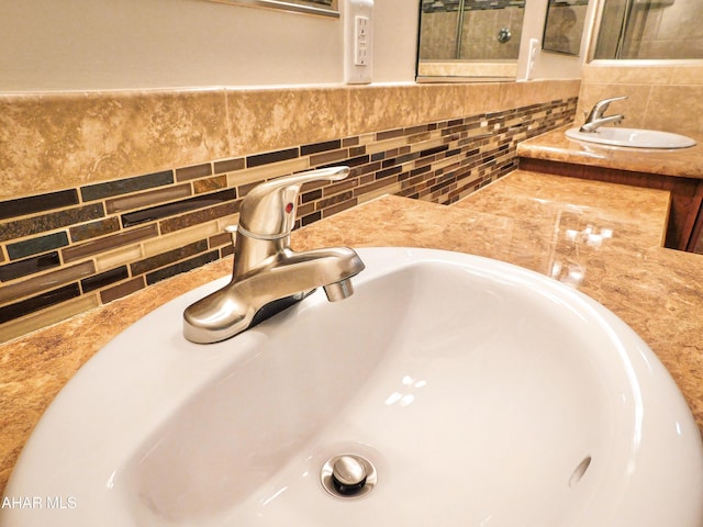 115 Spruce St, Smithmill, PA 16680 - bathroom view of decorative backsplash and vanity