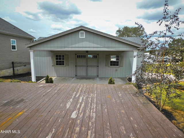 115 Spruce St, Smithmill, PA 16680 - view of deck