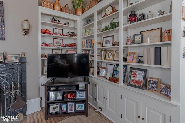 view of living area