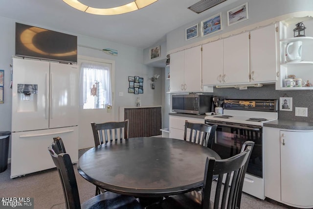 view of dining room