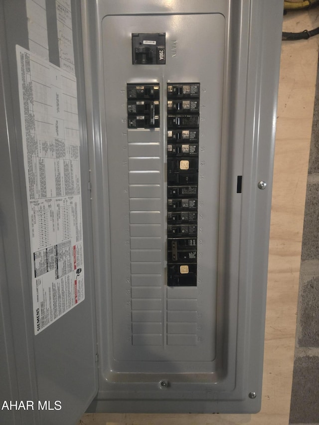 313 E John St, Bedford, PA 15522 - utility room with electric panel