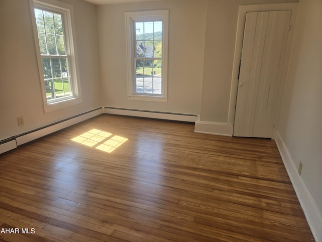 313 E John St, Bedford, PA 15522 - empty room featuring dark wood finished floors