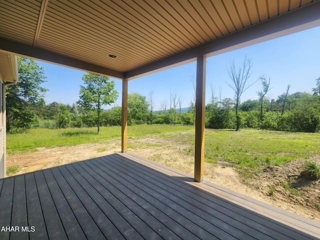 171 Deer Track Rd, Duncansville, PA 16635 - deck featuring a lawn
