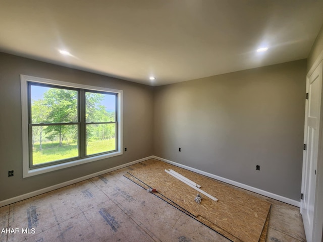 171 Deer Track Rd, Duncansville, PA 16635 - empty room featuring recessed lighting
