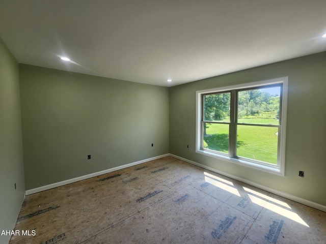 171 Deer Track Rd, Duncansville, PA 16635 - unfurnished room featuring baseboards and recessed lighting