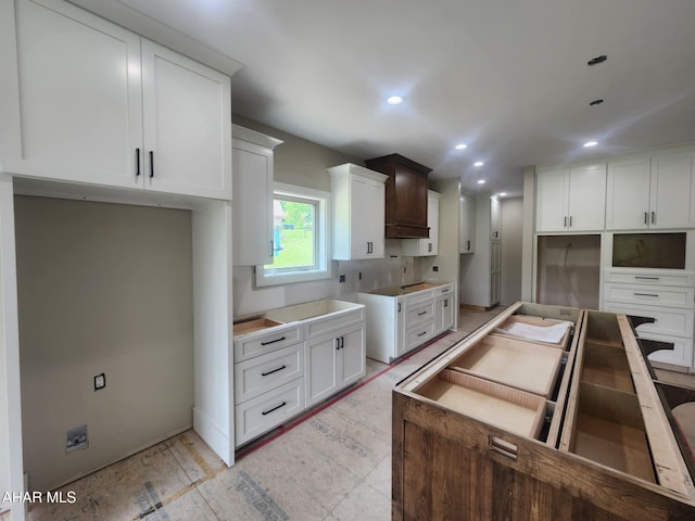 171 Deer Track Rd, Duncansville, PA 16635 - kitchen with recessed lighting and white cabinets