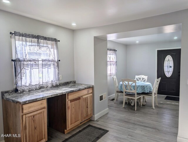 9802 Black Valley Rd, Everett, PA 15537 - kitchen featuring recessed lighting and light wood-type flooring