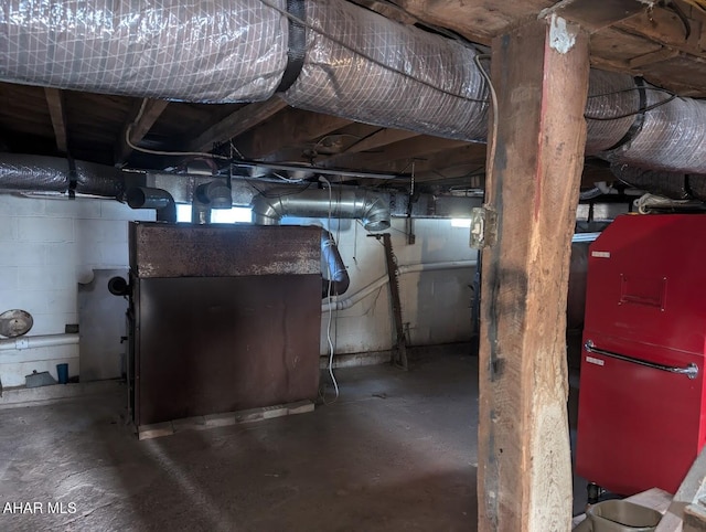 9802 Black Valley Rd, Everett, PA 15537 - view of unfinished below grade area