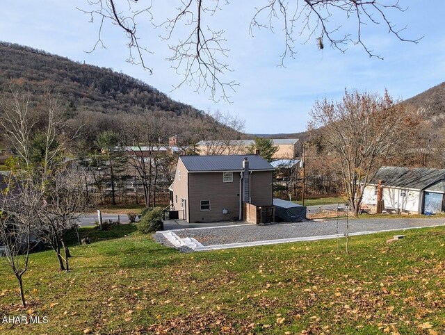 9802 Black Valley Rd, Everett, PA 15537 - view of outbuilding with a mountain view