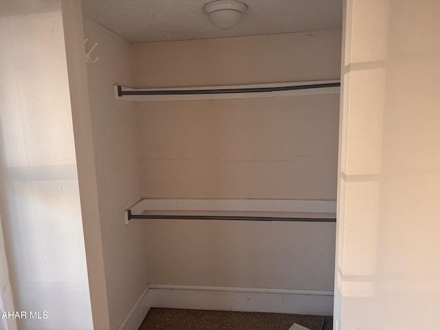 view of closet