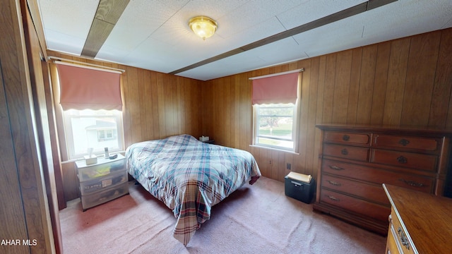 2513 Quail Ave, Altoona, PA 16602 - bedroom with carpet and wood walls