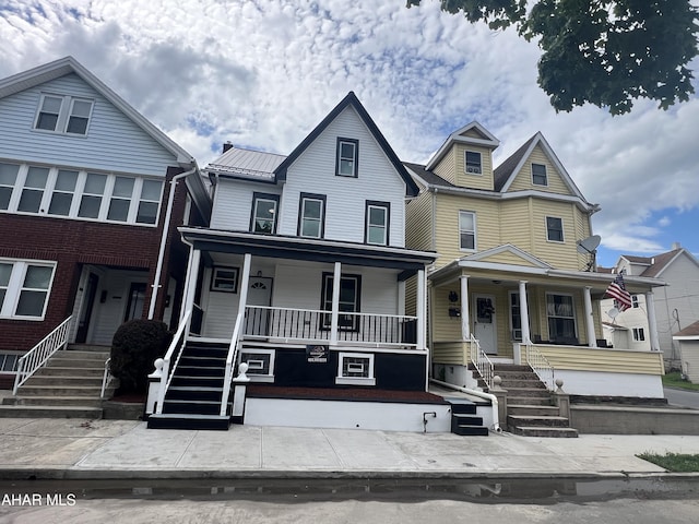 2602 W Chestnut Ave, Altoona, PA 16601 - view of front of property featuring covered porch