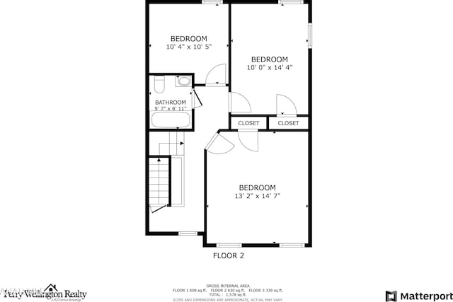 2602 W Chestnut Ave, Altoona, PA 16601 - view of room layout