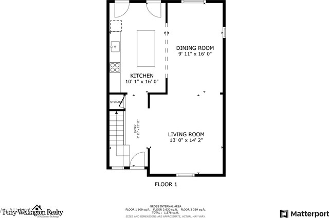 2602 W Chestnut Ave, Altoona, PA 16601 - view of home floor plan