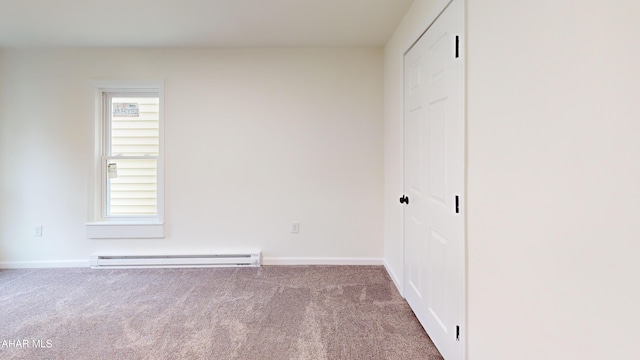 2602 W Chestnut Ave, Altoona, PA 16601 - carpeted spare room with baseboard heating and healthy amount of natural light