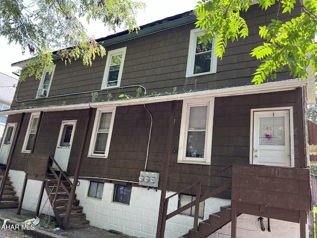 1243 R Main St, Johnstown, PA 15905 - view of front of property featuring stairs