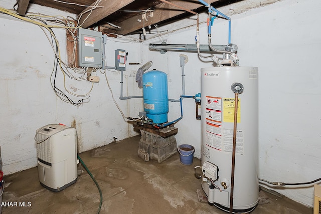 utilities with gas water heater