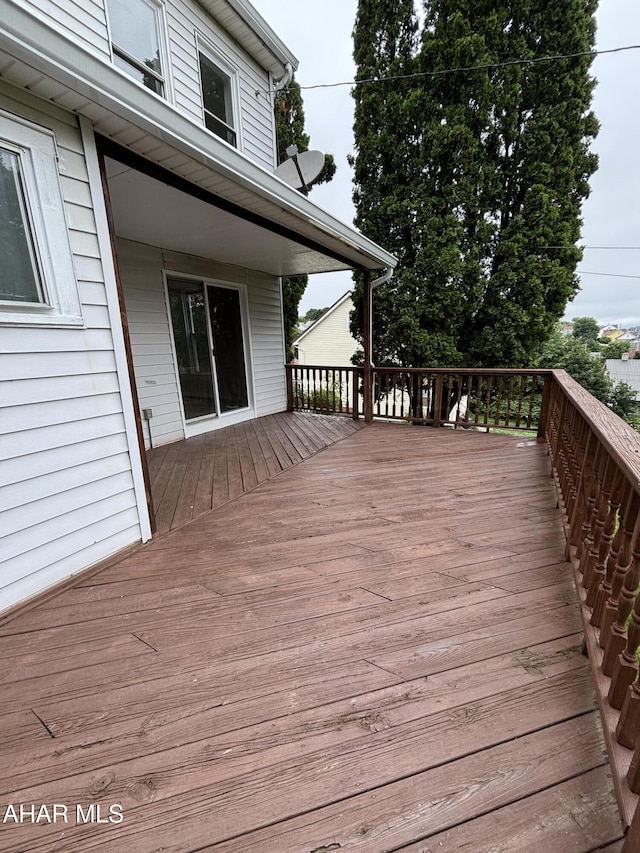 1413 17th Ave, Altoona, PA 16601 - view of wooden deck