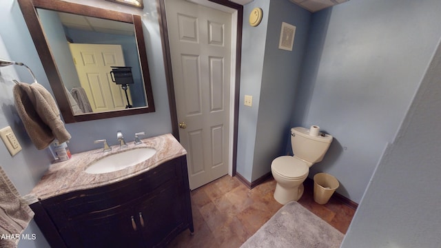 1647 Saint Francis Ln, Altoona, PA 16602 - half bathroom with vanity and wood finished floors