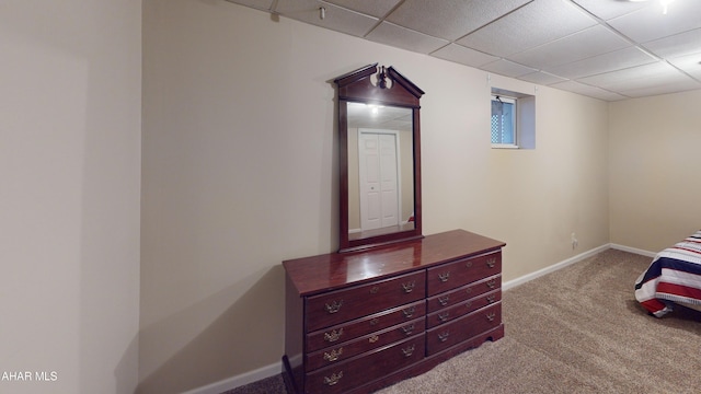 1647 Saint Francis Ln, Altoona, PA 16602 - bedroom featuring carpet flooring and a paneled ceiling