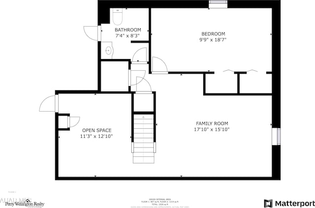 1647 Saint Francis Ln, Altoona, PA 16602 - view of home floor plan