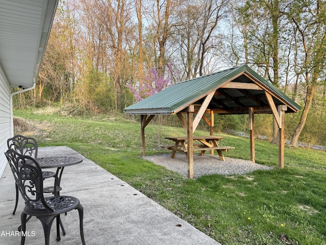 259 Chimney Rocks Rd, Hollidaysburg, PA 16648 - view of patio / terrace with a gazebo