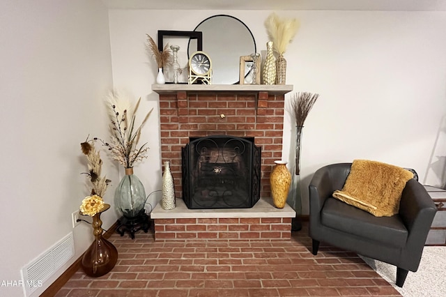 259 Chimney Rocks Rd, Hollidaysburg, PA 16648 - detailed view of a fireplace and baseboards