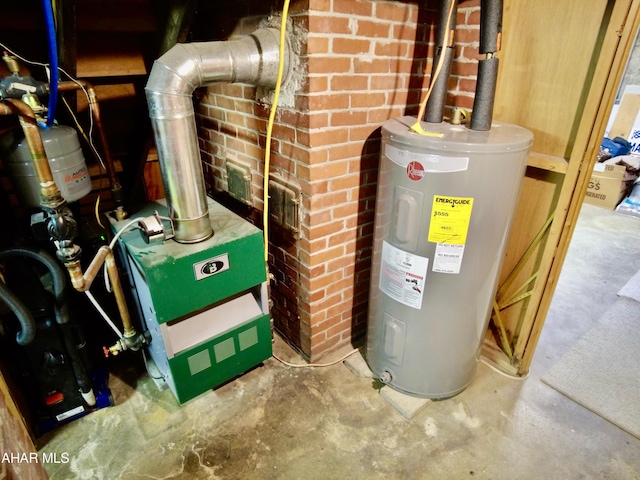 utilities with water heater