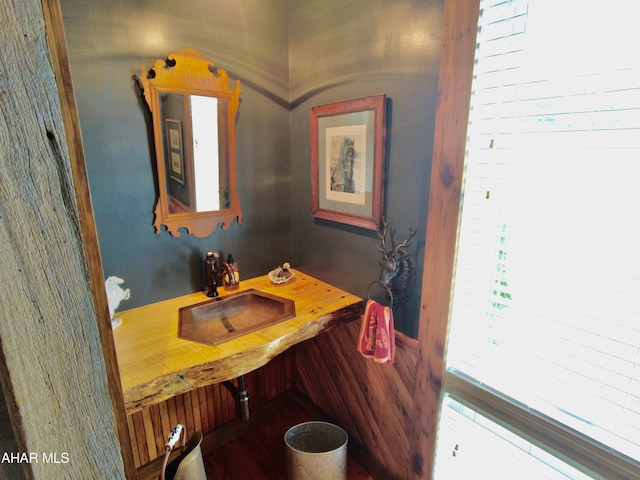 bathroom featuring sink