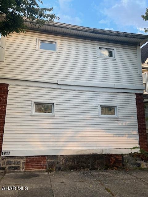 view of side of home