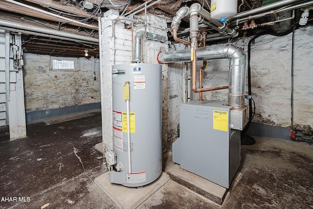 utilities with gas water heater