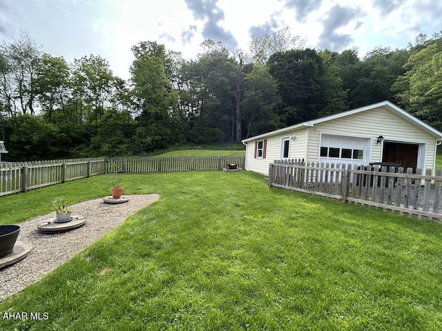 3776 Warriors Mark Path, Warriors Mark, PA 16877 - view of yard with a detached garage and an outdoor structure