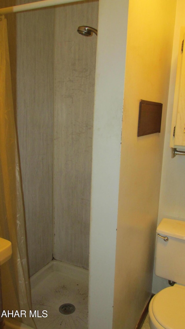 703 Ruskin Dr, Altoona, PA 16602 - full bath with a stall shower and toilet
