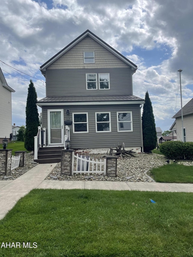 236 Cathedral Ave, Cresson, PA 16630 - view of front of house with a front yard
