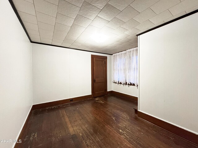 carpeted spare room with ornamental molding and plenty of natural light