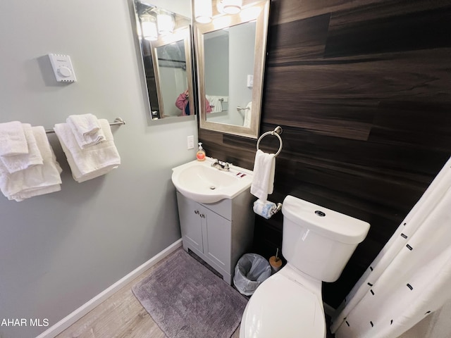 155 E Valley Point Ln, Claysburg, PA 16625 - bathroom featuring vanity and wood finished floors