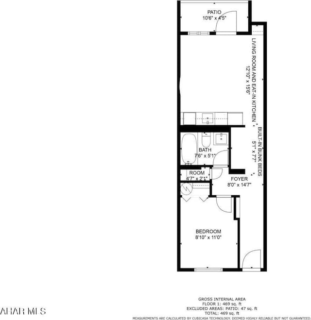 155 E Valley Point Ln, Claysburg, PA 16625 - view of floor plan / room layout