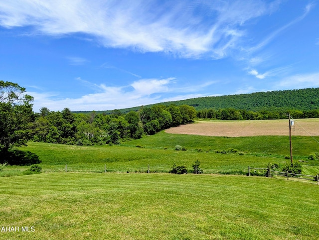 151 Rio Grande Rd, Clearville, PA 15535 - view of yard featuring a view of countryside and a forest view